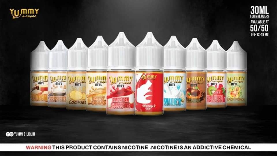 YUMMY MTL BUNDLE OFFER E-LIQUID - باقه خصم يامي ليكويد