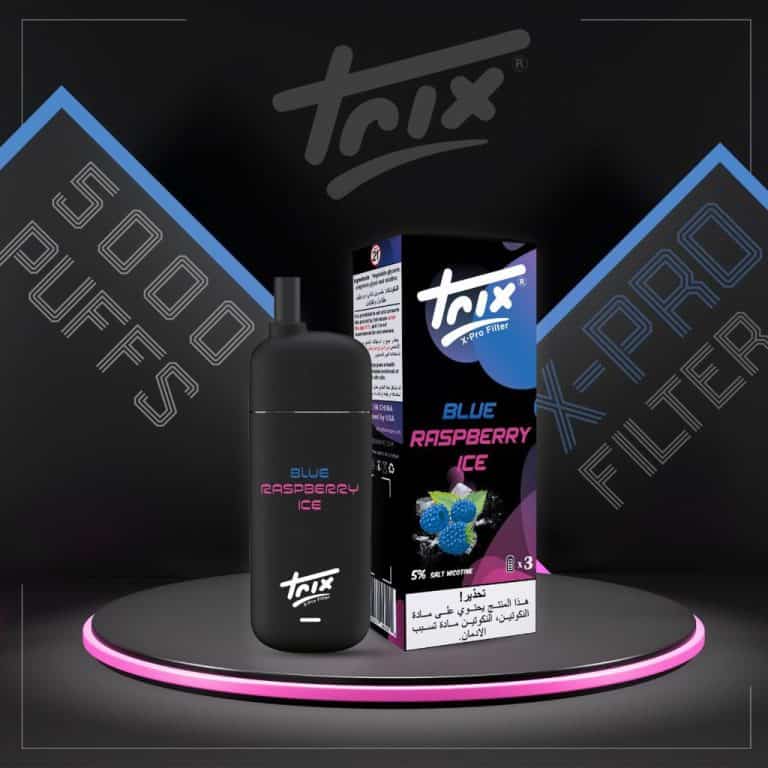 Trix X Pro Filter 5000 Puff Disposable تركس ديسبوزابل ٥٠٠٠ سحبة