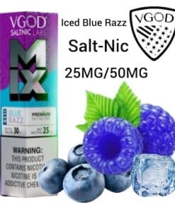 ICED-BLUE-RAZZ-MIX-SEREIS-VGOD-SALT-ELIQUID