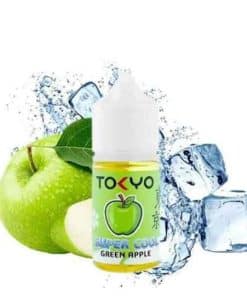 TOKYO-SUPER-COOL-SALT-NIC-ELIQUID-GREEN-APPLE